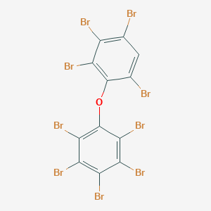 molecular formula C12HBr9O B041043 2,2',3,3',4,4',5,6,6'-九溴二苯醚 CAS No. 437701-79-6