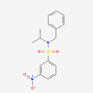 N-benzyl-N-isopropyl-3-nitrobenzenesulfonamide