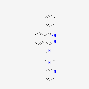 1-(4-methylphenyl)-4-[4-(2-pyridinyl)-1-piperazinyl]phthalazine