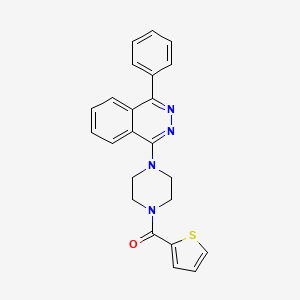 1-phenyl-4-[4-(2-thienylcarbonyl)-1-piperazinyl]phthalazine