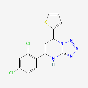 5-(2,4-dichlorophenyl)-7-(2-thienyl)-4,7-dihydrotetrazolo[1,5-a]pyrimidine