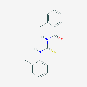 2-methyl-N-[(2-methylphenyl)carbamothioyl]benzamide