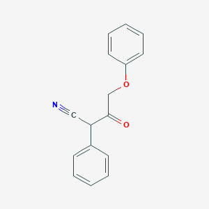 molecular formula C16H13NO2 B4105136 3-oxo-4-phenoxy-2-phenylbutanenitrile 