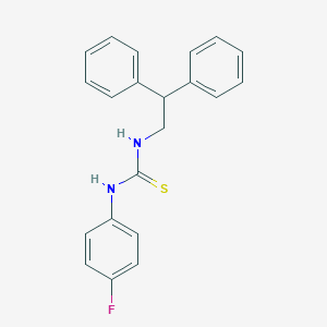 molecular formula C21H19FN2S B410538 1-(2,2-Diphenylethyl)-3-(4-fluorophenyl)thiourea 