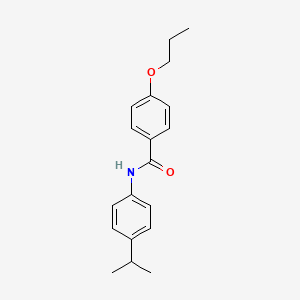 N-(4-isopropylphenyl)-4-propoxybenzamide