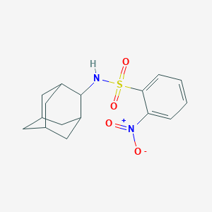 molecular formula C16H20N2O4S B410579 N-(2-adamantyl)-2-nitrobenzenesulfonamide 