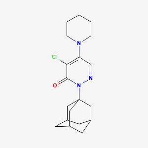 2-(1-adamantyl)-4-chloro-5-(1-piperidinyl)-3(2H)-pyridazinone