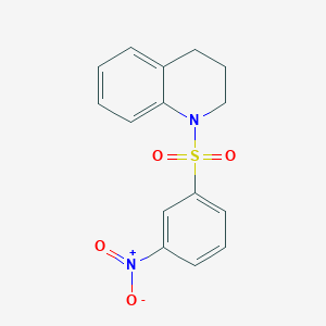 1-[(3-nitrophenyl)sulfonyl]-1,2,3,4-tetrahydroquinoline