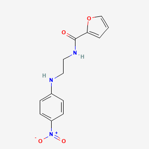 N-{2-[(4-nitrophenyl)amino]ethyl}-2-furamide