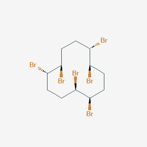 molecular formula C12H18Br6 B041067 β-六溴环十二烷 CAS No. 134237-51-7