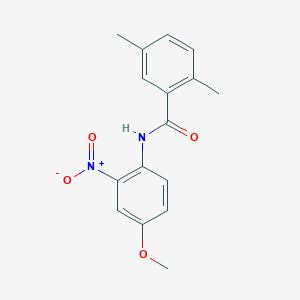 N-(4-methoxy-2-nitrophenyl)-2,5-dimethylbenzamide