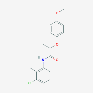 N-(3-chloro-2-methylphenyl)-2-(4-methoxyphenoxy)propanamide