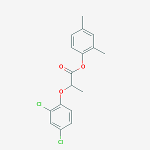 molecular formula C17H16Cl2O3 B4106851 2,4-dimethylphenyl 2-(2,4-dichlorophenoxy)propanoate 