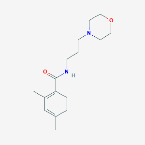 molecular formula C16H24N2O2 B4107052 2,4-dimethyl-N-[3-(4-morpholinyl)propyl]benzamide 