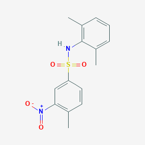 N-(2,6-dimethylphenyl)-3-nitro-4-methylbenzenesulfonamide
