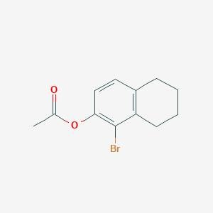 1-bromo-5,6,7,8-tetrahydro-2-naphthalenyl acetate