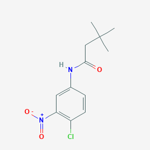 N-(4-chloro-3-nitrophenyl)-3,3-dimethylbutanamide