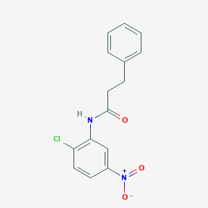 N-(2-chloro-5-nitrophenyl)-3-phenylpropanamide