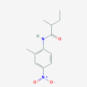 2-methyl-N-(2-methyl-4-nitrophenyl)butanamide