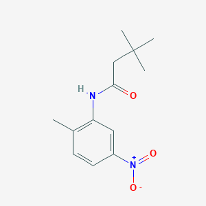 3,3-dimethyl-N-(2-methyl-5-nitrophenyl)butanamide
