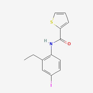 N-(2-ethyl-4-iodophenyl)-2-thiophenecarboxamide