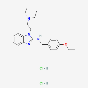 1-[2-(diethylamino)ethyl]-N-(4-ethoxybenzyl)-1H-benzimidazol-2-amine dihydrochloride