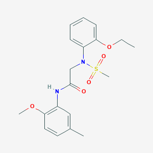N~2~-(2-ethoxyphenyl)-N-(2-methoxy-5-methylphenyl)-N~2~-(methylsulfonyl)glycinamide