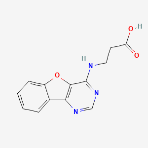 N-[1]benzofuro[3,2-d]pyrimidin-4-yl-beta-alanine