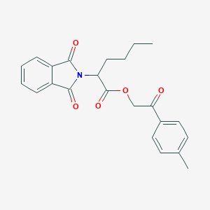 2-(4-methylphenyl)-2-oxoethyl 2-(1,3-dioxo-1,3-dihydro-2H-isoindol-2-yl)hexanoate