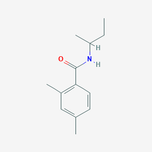 molecular formula C13H19NO B4109412 N-(sec-butyl)-2,4-dimethylbenzamide 