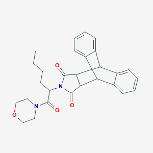 13-(1-morpholino-1-oxohexan-2-yl)-11,15-dihydro-9H-9,10-[3,4]epipyrroloanthracene-12,14(10H,13H)-dione