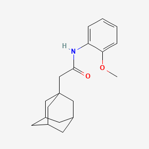 molecular formula C19H25NO2 B4109472 2-(1-adamantyl)-N-(2-methoxyphenyl)acetamide 