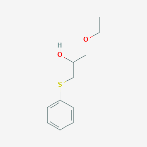 molecular formula C11H16O2S B4109641 1-ethoxy-3-(phenylthio)-2-propanol 