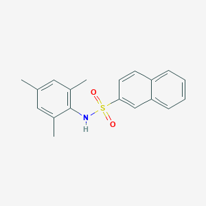 N-(2,4,6-trimethylphenyl)naphthalene-2-sulfonamide