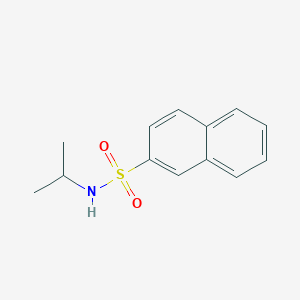 molecular formula C13H15NO2S B411002 N-isopropyl-2-naphthalenesulfonamide 