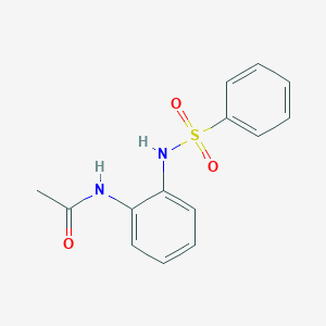 N-{2-[(phenylsulfonyl)amino]phenyl}acetamide