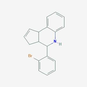 4-(2-bromophenyl)-3a,4,5,9b-tetrahydro-3H-cyclopenta[c]quinoline
