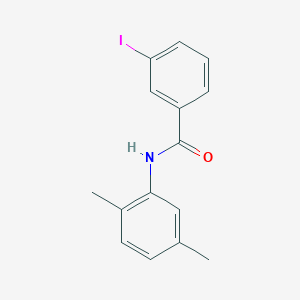 molecular formula C15H14INO B411024 N-(2,5-dimethylphenyl)-3-iodobenzamide 