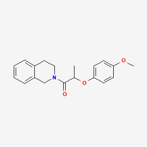 2-[2-(4-methoxyphenoxy)propanoyl]-1,2,3,4-tetrahydroisoquinoline