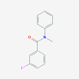 molecular formula C14H12INO B411030 3-iodo-N-methyl-N-phenylbenzamide 