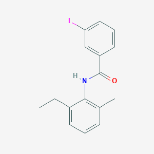 molecular formula C16H16INO B411032 N-(2-ethyl-6-methylphenyl)-3-iodobenzamide CAS No. 333441-54-6