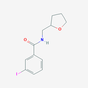 3-iodo-N-(tetrahydrofuran-2-ylmethyl)benzamide
