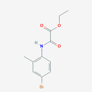 Ethyl 2-(4-bromo-2-methylanilino)-2-oxoacetate