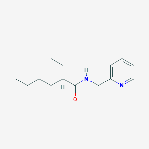 molecular formula C14H22N2O B411047 2-ethyl-N-(2-pyridinylmethyl)hexanamide 