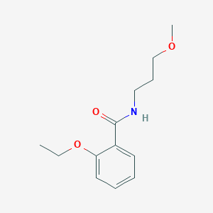 molecular formula C13H19NO3 B411054 2-ethoxy-N-(3-methoxypropyl)benzamide 