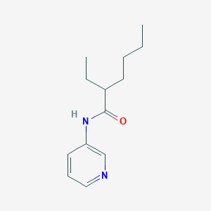 molecular formula C13H20N2O B411055 2-ethyl-N-(3-pyridinyl)hexanamide 