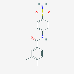 3,4-dimethyl-N-(4-sulfamoylphenyl)benzamide