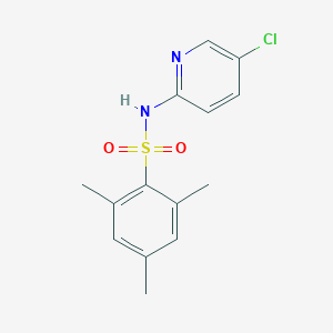 N-(5-chloropyridin-2-yl)-2,4,6-trimethylbenzenesulfonamide