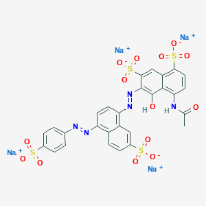 molecular formula C28H17N5Na4O14S4 B041108 Black PN CAS No. 2519-30-4