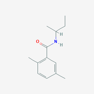 molecular formula C13H19NO B4110813 N-(sec-butyl)-2,5-dimethylbenzamide 